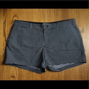 Old Navy Black with White Polka Dot Shorts